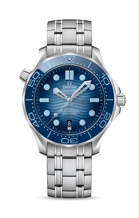 blue dial replace face omega seamaster|omega seamaster 300m summer blue.